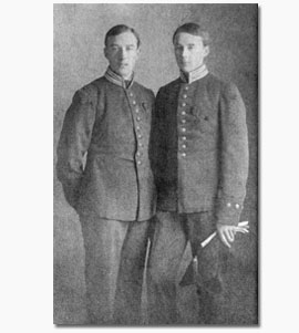 Alec & Serjack in Lycee Uniforms (c. 1917)
